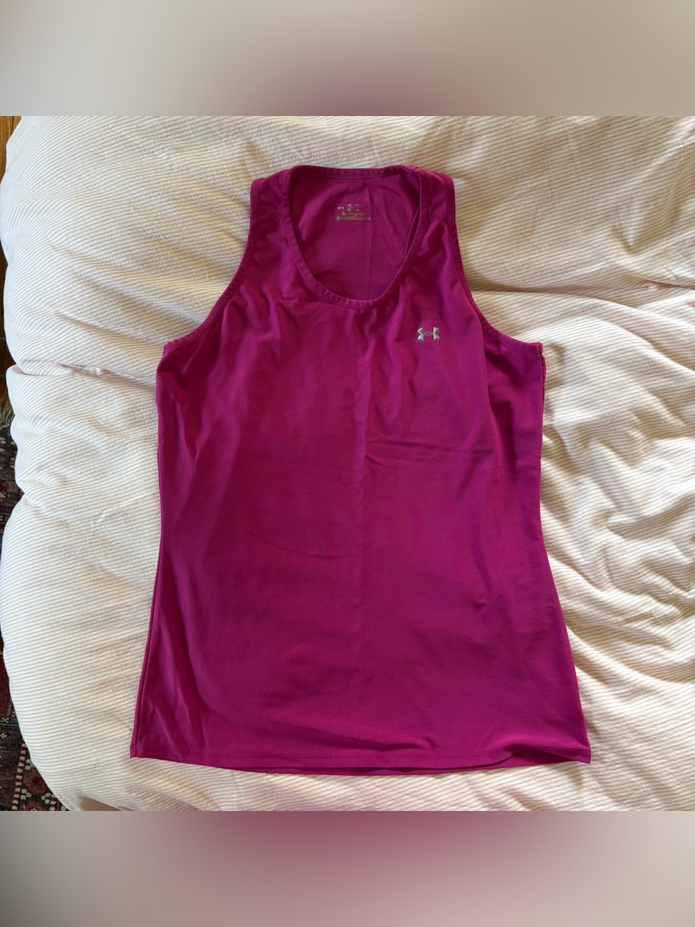 Under Armour magenta racerback tank